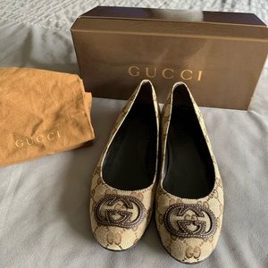 Gucci GG Ballet Flats